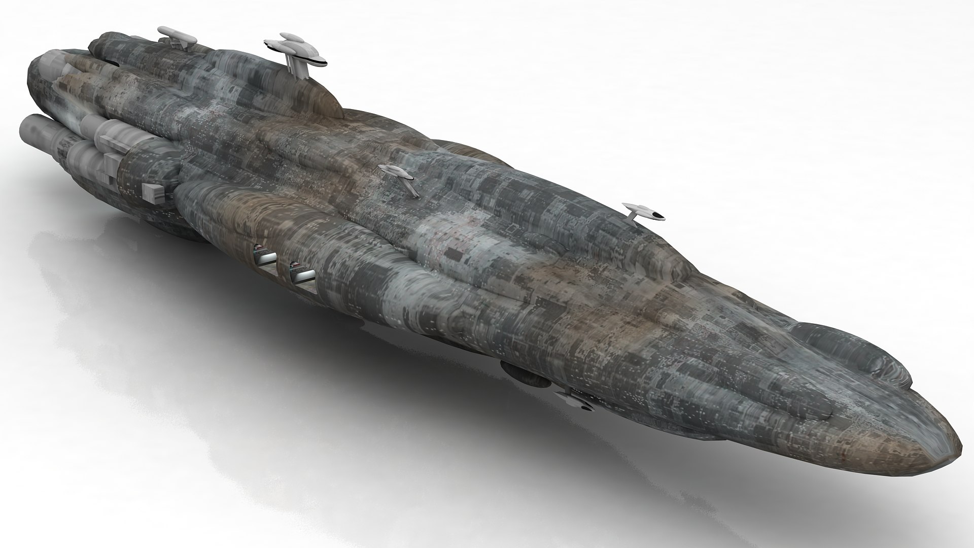3D Mon Calamari Star Cruiser TurboSquid 1619599