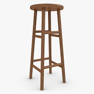 3d bar stool model