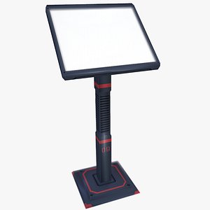 free sci-fi display 3d model