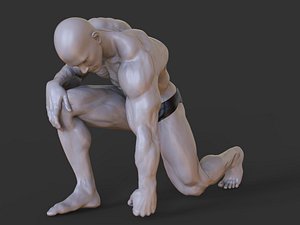 3D Bodybuilder Pose-18