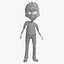 Unique Cartoon Kid - Brian - Rigged