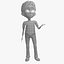 Unique Cartoon Kid - Brian - Rigged