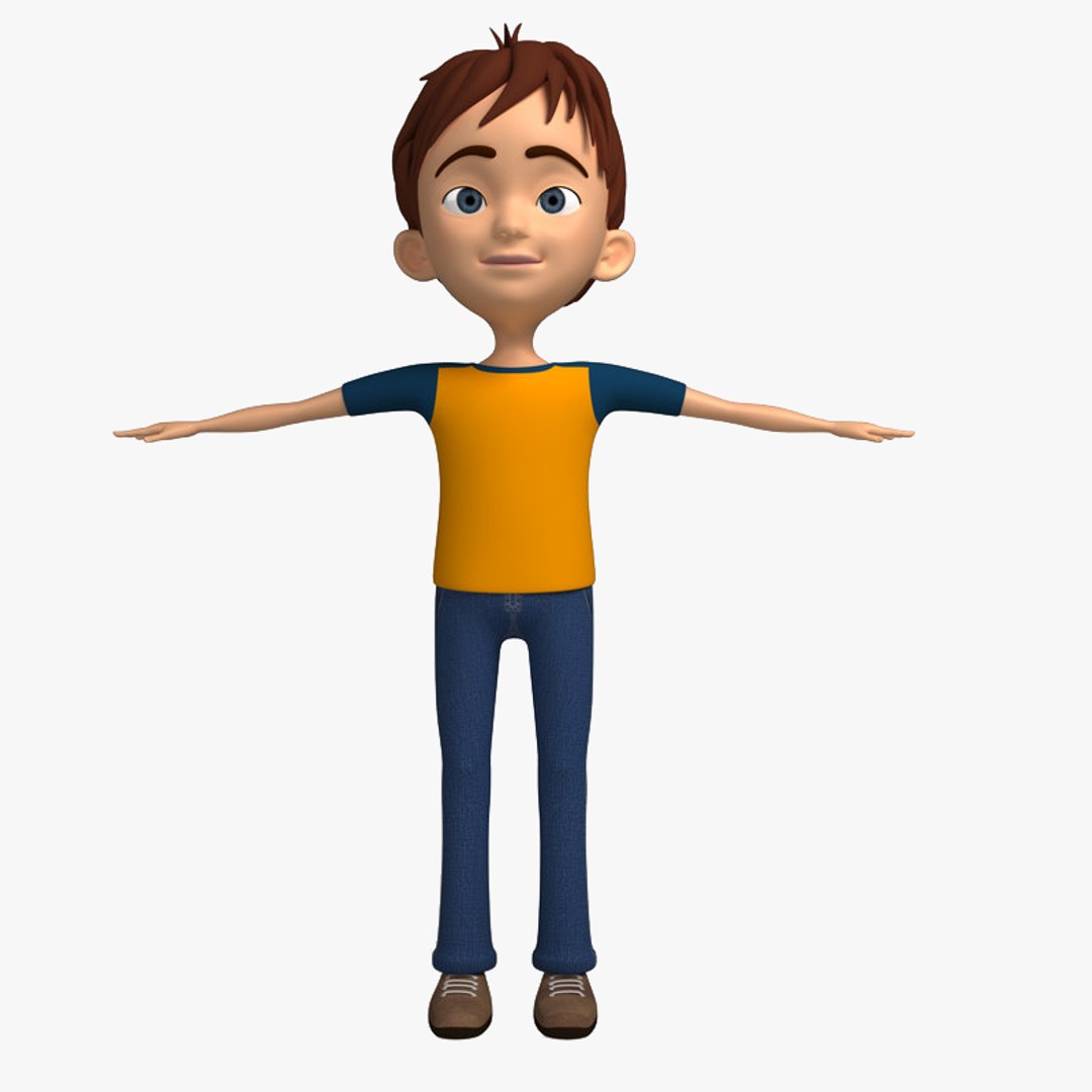 cartoon character kid - 3d model https://p.turbosquid.com/ts-thumb/0D/dvA3jv/kRRmdY0y/cartoonkid_brian___002/png/1553864470/1920x1080/fit_q87/009e658e1444c59cec471f7c4dd5f53647f803bf/cartoonkid_brian___002.jpg