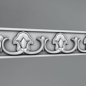3d max classical decoration ornamental