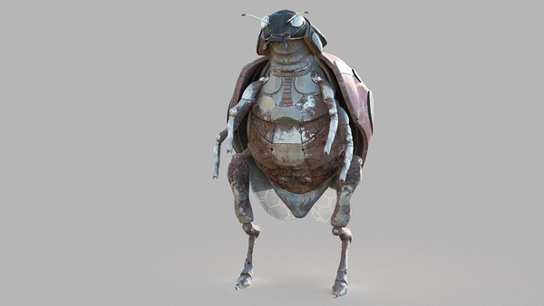 modelo 3d Lady Bug Cyborg - TurboSquid 1782317