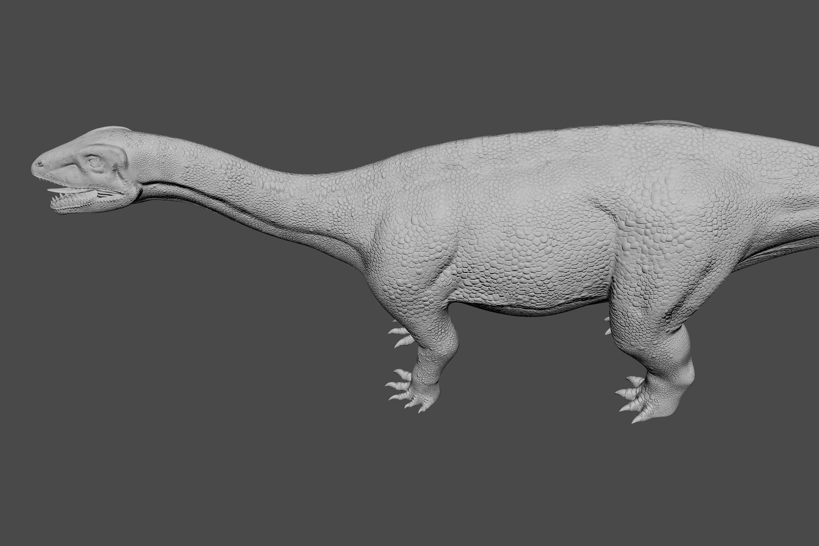 Lessemsaurus Dinosaur Triassic Animal 3D Model - TurboSquid 2335436