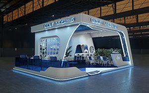 Yacht exhibition stand
