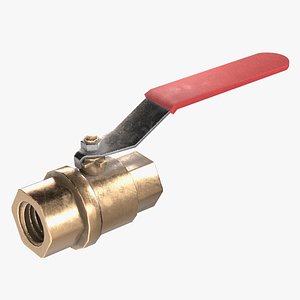 3D Pipe Valve 2 model