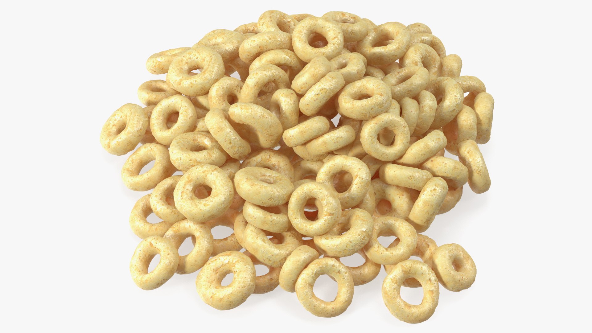Oats Cereals Rings 3D model preview