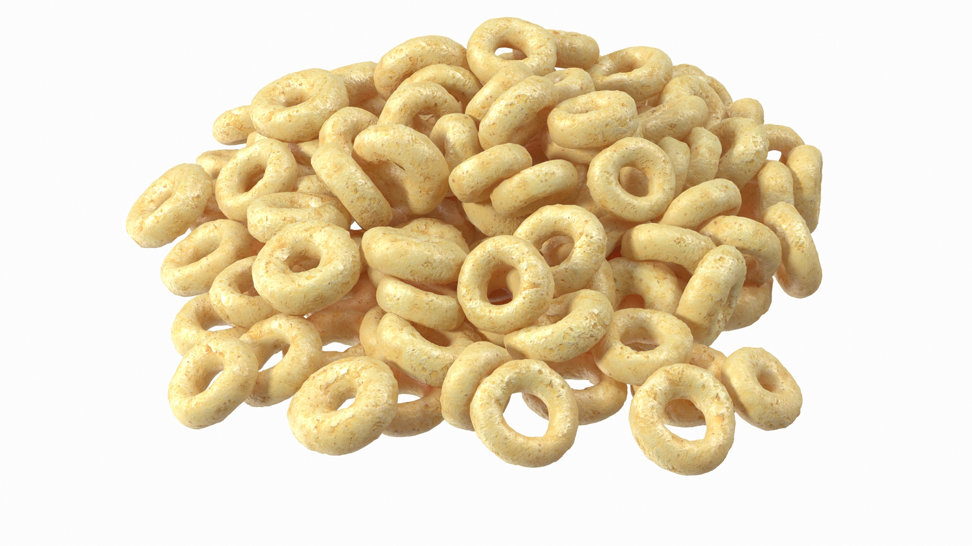 Oats Cereals Rings 3D model - TurboSquid 1749597