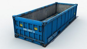 Roll off container