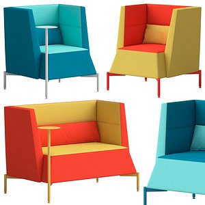 3D Kastel Kendo Sofa2 model
