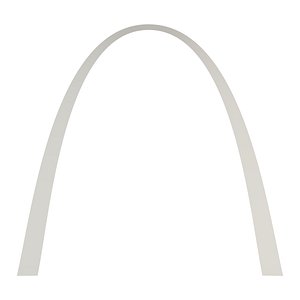 3D Gateway arch