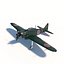3D mitsubishi a6m zero
