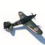 3D mitsubishi a6m zero