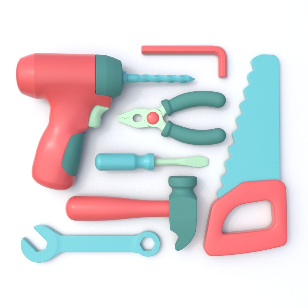 stylized tool set 3D https://p.turbosquid.com/ts-thumb/0E/00rzHW/gp3SIOFk/01/jpg/1572961716/1920x1080/fit_q87/55dabf0dc94ce7df24b5e30328200ab852056924/01.jpg
