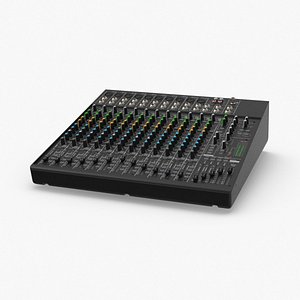 3D dj-sound-mixing-board