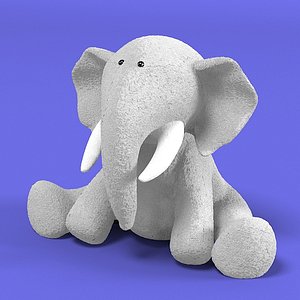 elephant plush toy 3ds