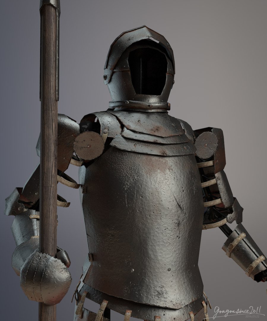 Medieval Plate Armor 3D - TurboSquid 1247423