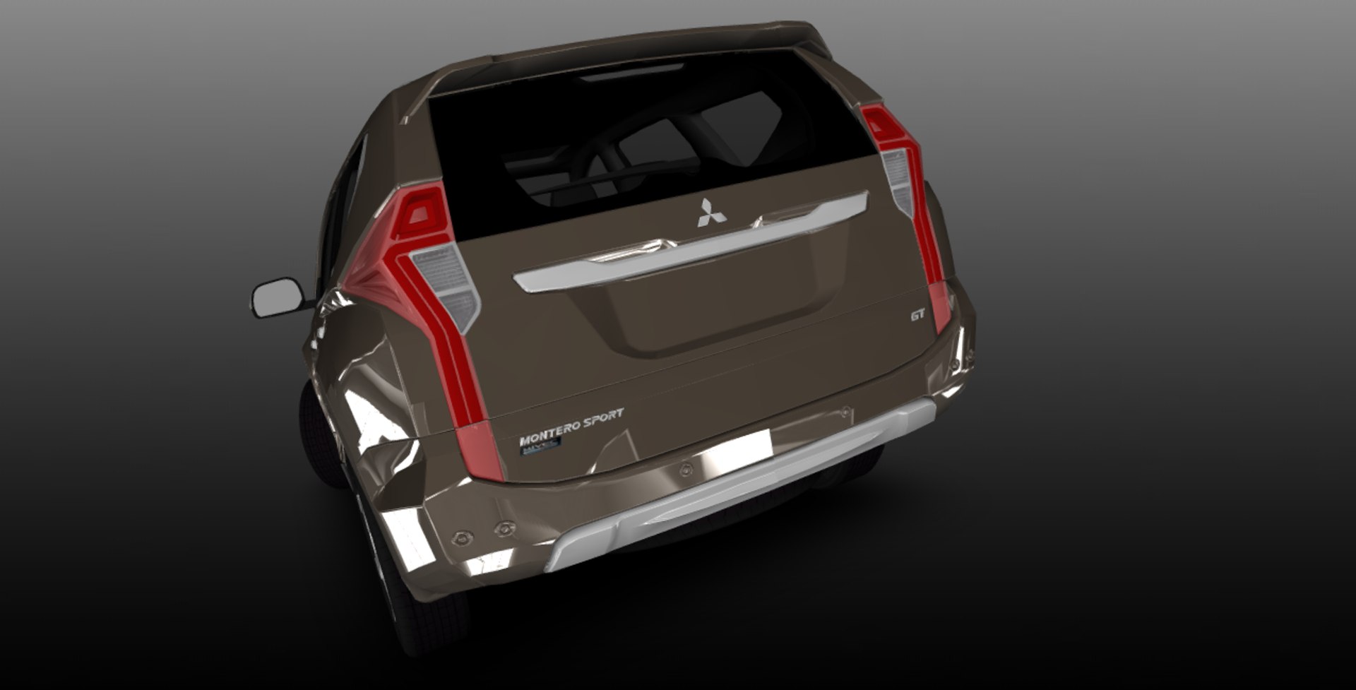 3d Mitsubishi Montero Sport Gt Model