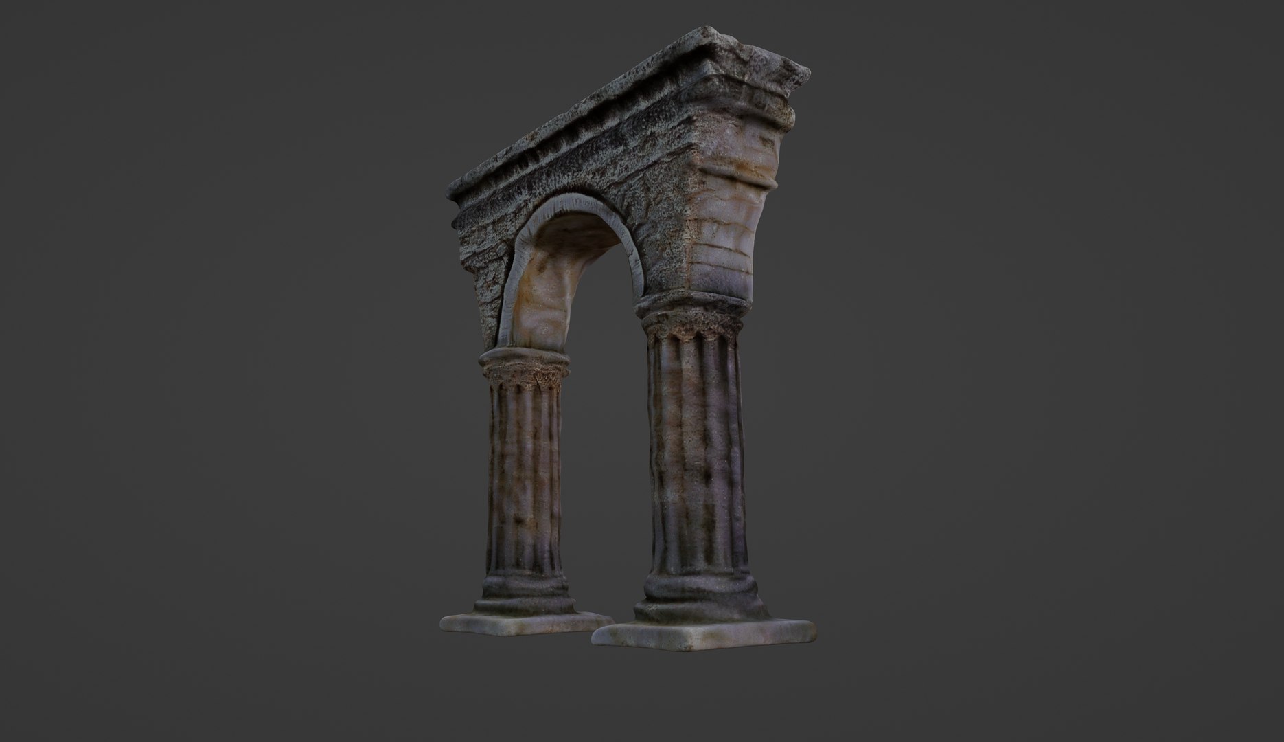 Marbled Elegance A Classic Stone Archway 3D Model 3D - TurboSquid 2173640