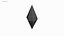 forme de diamant