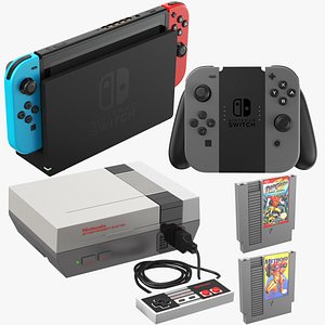 Detailed Nintendo Console Collection