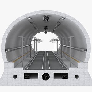 3D Railway Tunnel