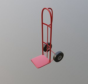 red metal 3D