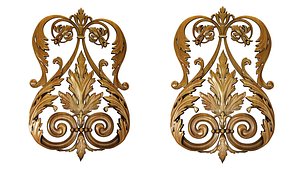 Decorative Ornamental04 3D model