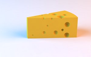 3d cheese model