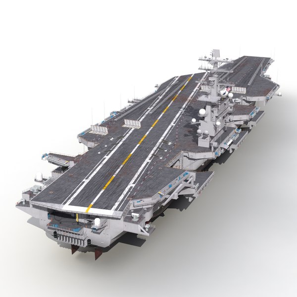 uss ronald reagan cvn 76 3d model