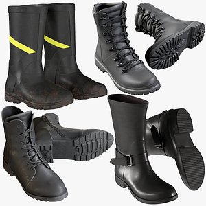 3D model Boots Collection