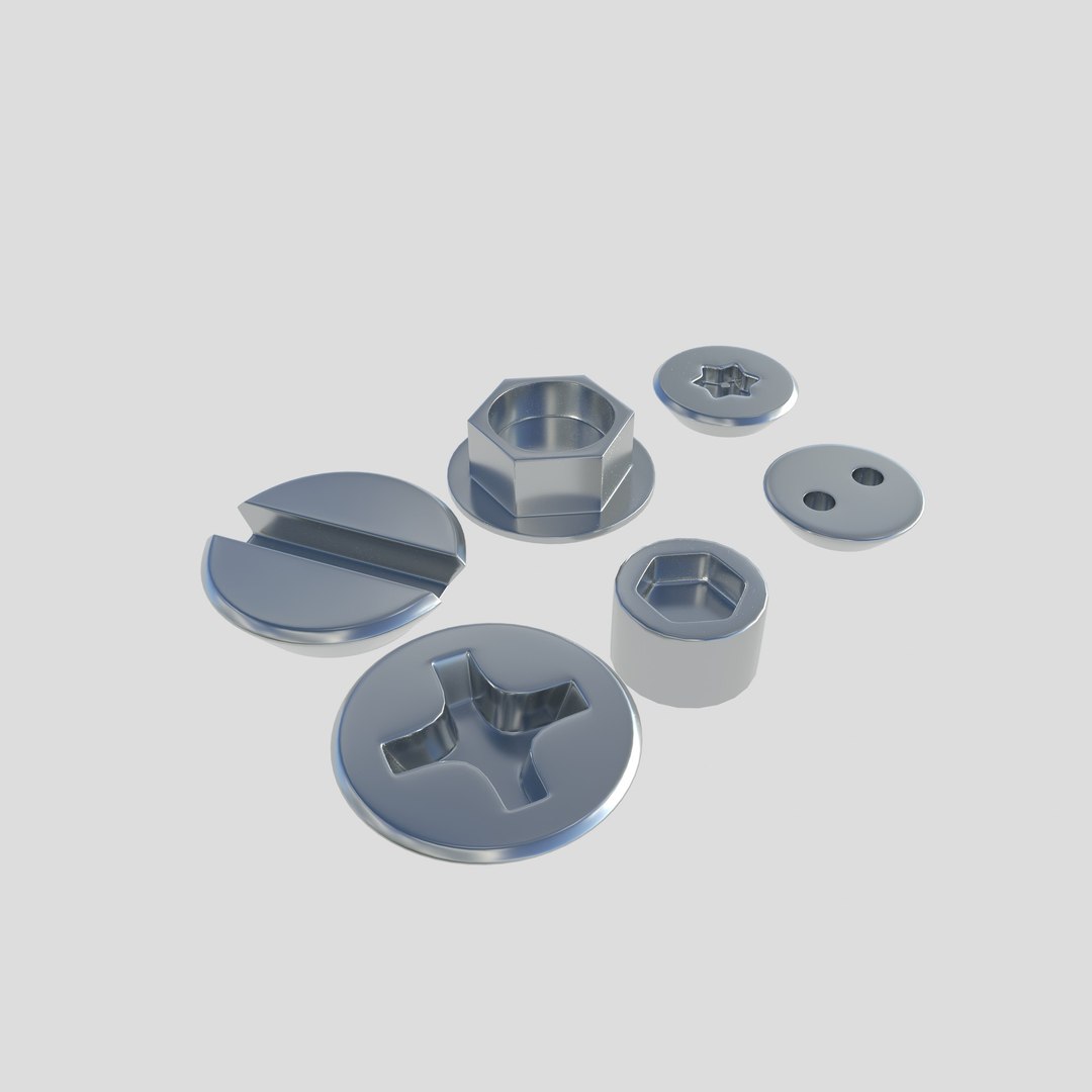 Screws 3D Model - TurboSquid 2387479