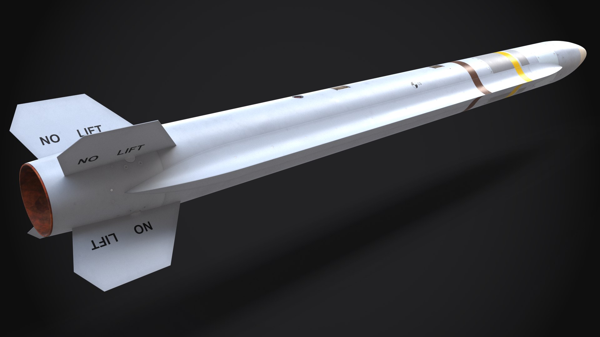 AARGM-ER 3D Model - TurboSquid 2325294