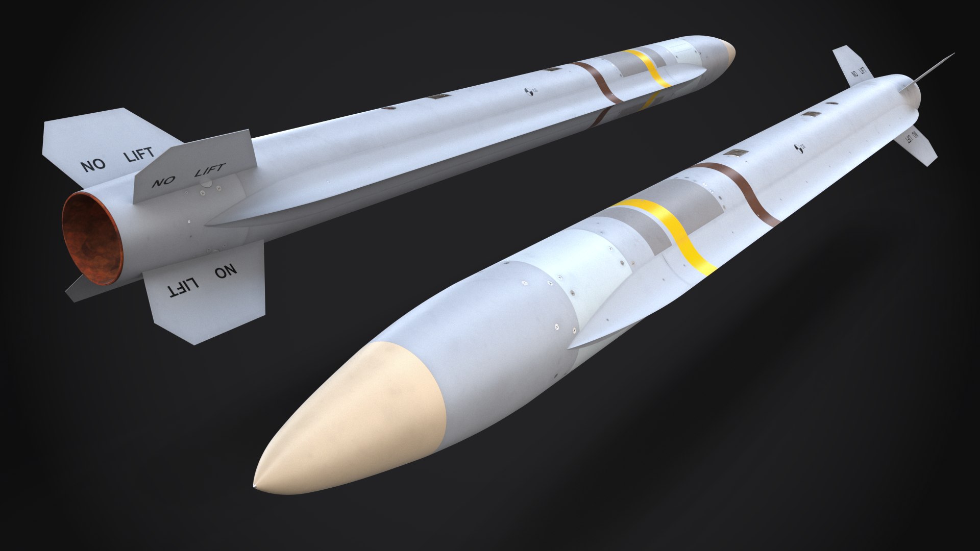 AARGM-ER 3D Model - TurboSquid 2325294