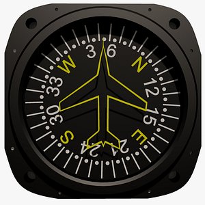 Compass Aircraft Instrument