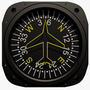 Compass Aircraft Instrument