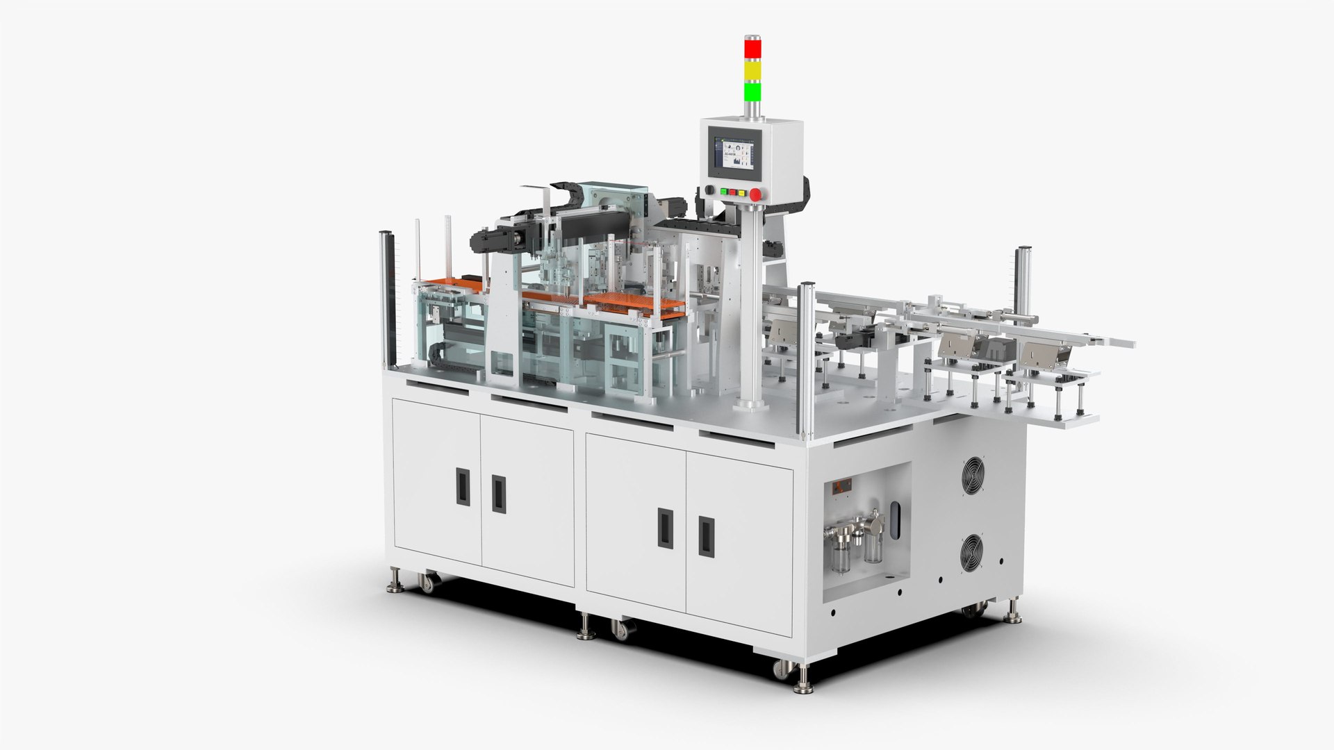 Automatic Electronic IM Terminal Assembly Machine 3D Model - TurboSquid ...