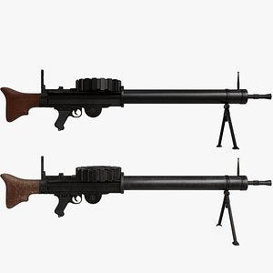 Lewis Gun 3D model
