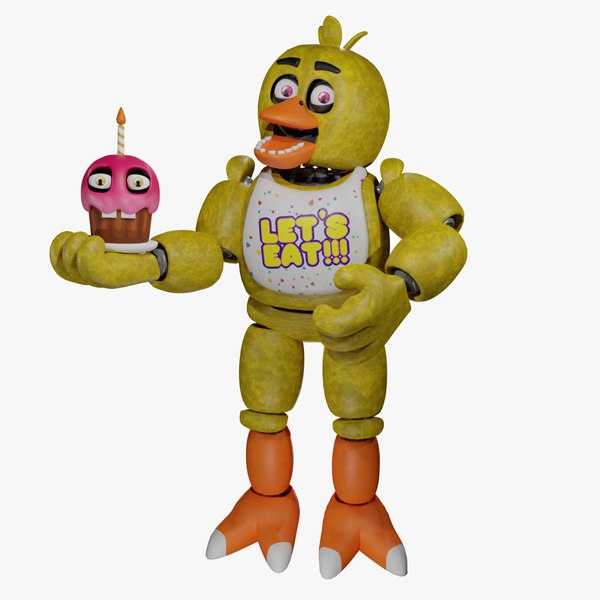 STL file Withered Chica ( FIVE NIGHTS AT FREDDY'S / FNAF