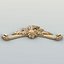 3D Carved decor central 037 model