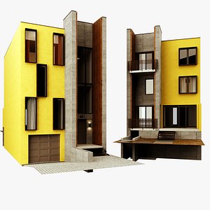 Town house 1 model