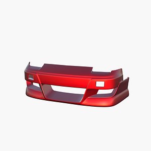 S13 Spirit Rei Miyabi front bumper 3D model