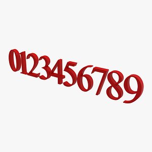 max new roman numbers