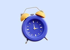 Alarm Icon Illustration model