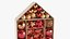Christmas Tree Decor Gift Box 02 3D model