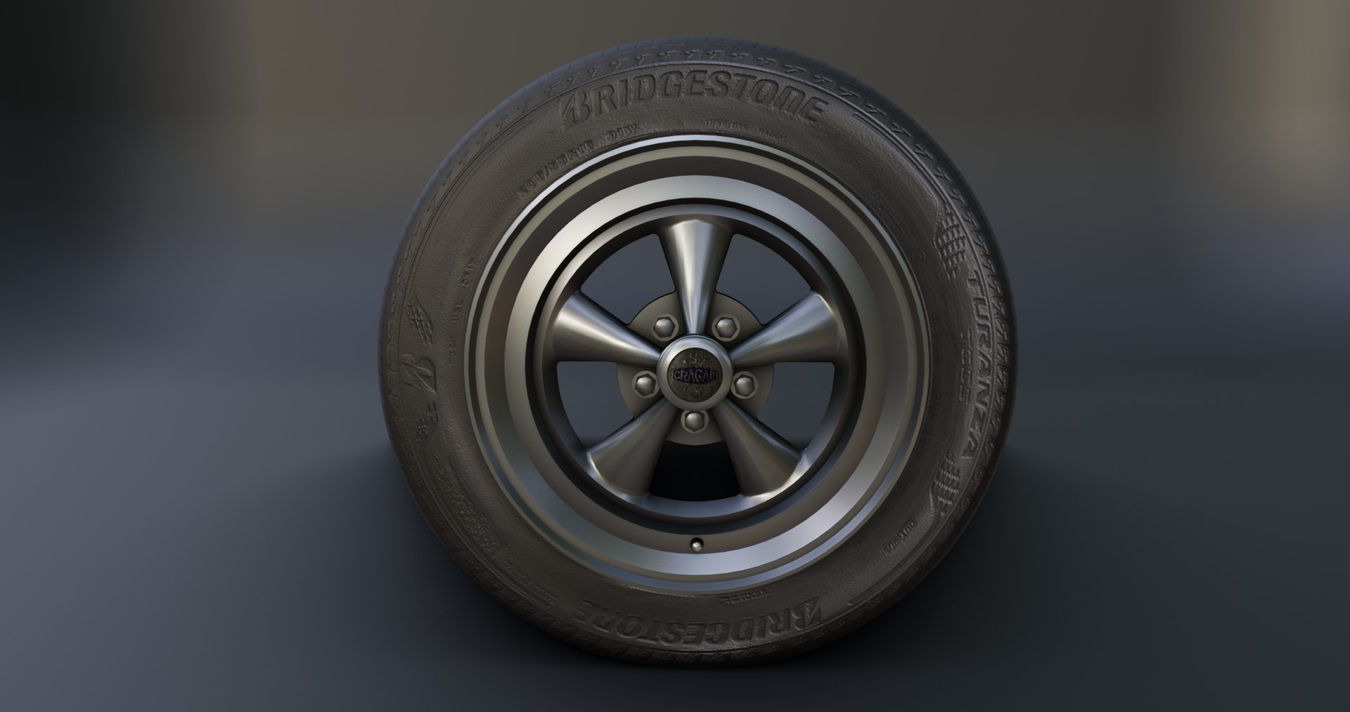 modelo 3d Cragar SS Súper Deporte - TurboSquid 2173695