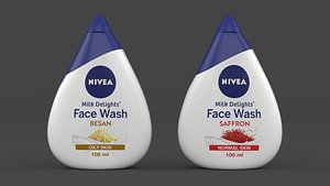 Nivea Face Wash 3D model