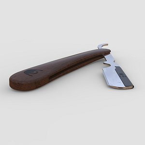 Shaver Razor Interchangeable Blade 3D Model